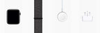 Apple Watch Nike+(GPS + Cellular) Space Grey Aluminium Case with Black Nike Sport Loop