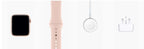 Apple Watch 4 (GPS) Gold Aluminium Case with Pink Sand Sport Band