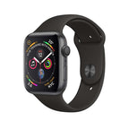 Apple Watch 4 (GPS + Cellular) Space Grey Aluminium Case with Black Sport Band