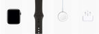 Apple Watch 4 (GPS + Cellular) Space Grey Aluminium Case with Black Sport Band